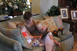 A rare moment of sharing Gigi